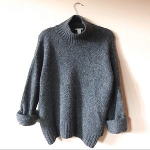 Gray Oversized Sweater